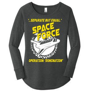 Space Force Operation Domination Women's Perfect Tri Tunic Long Sleeve Shirt