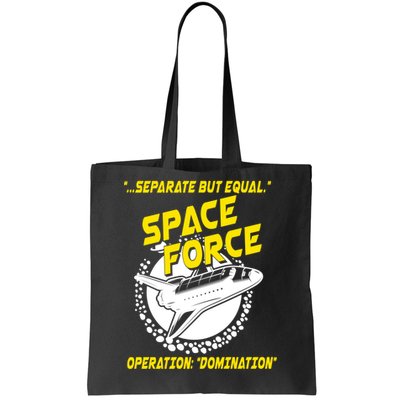 Space Force Operation Domination Tote Bag