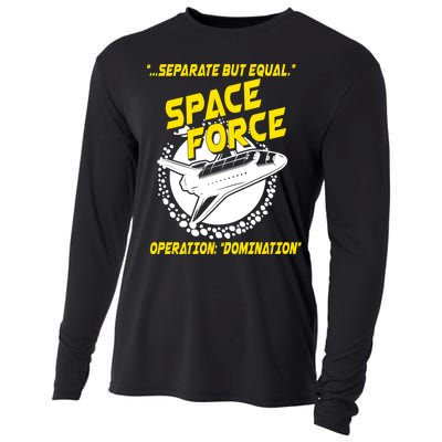 Space Force Operation Domination Cooling Performance Long Sleeve Crew