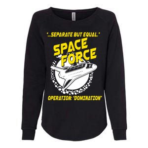 Space Force Operation Domination Womens California Wash Sweatshirt