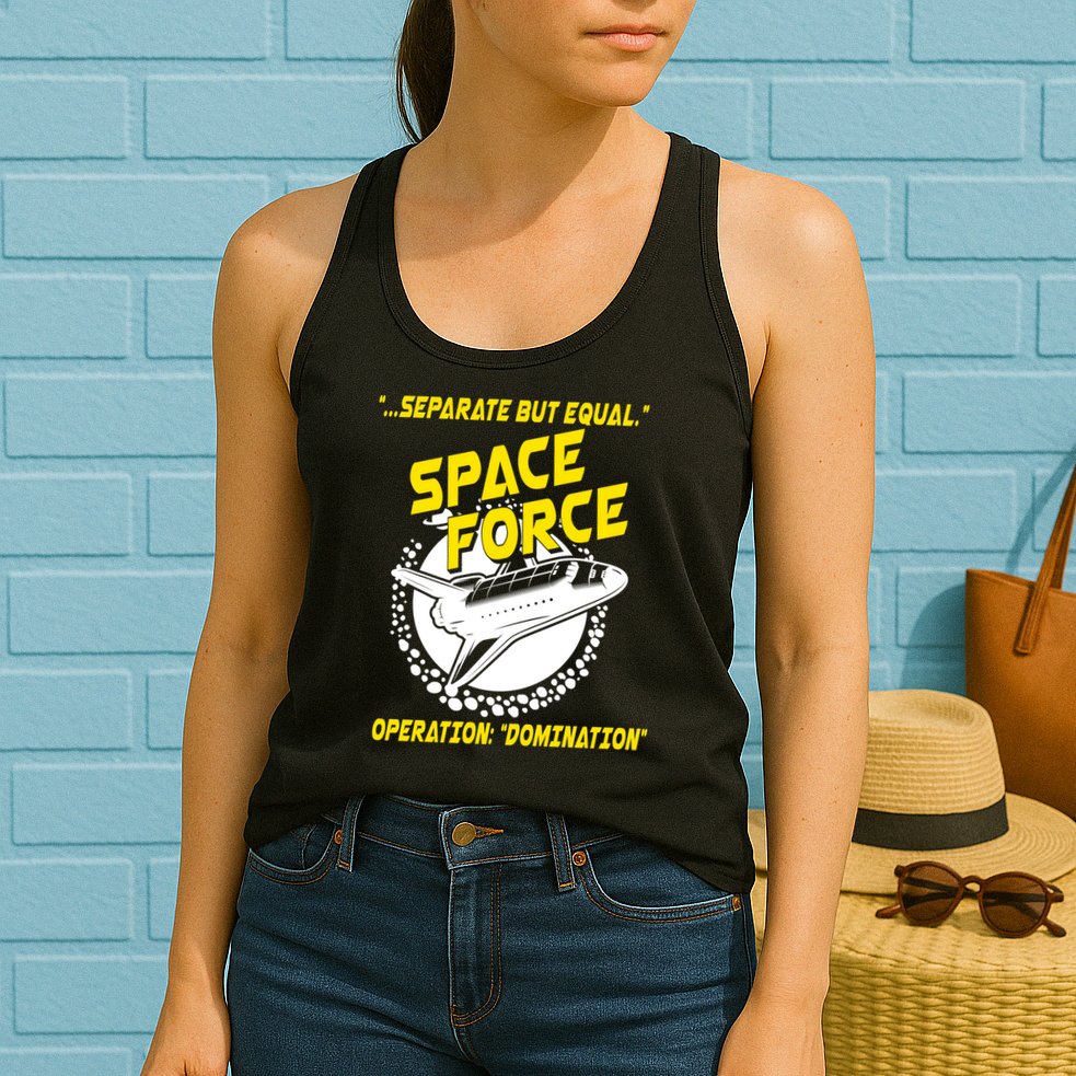 Space Force Operation Domination Womens Tank Top