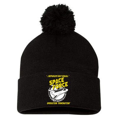 Space Force Operation Domination Pom Pom 12in Knit Beanie