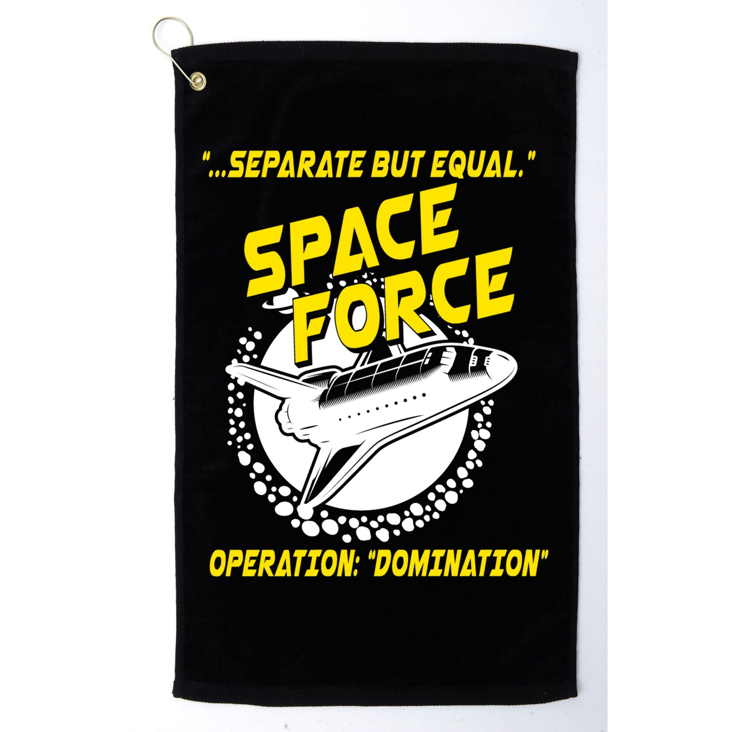 Space Force Operation Domination Golf Towel