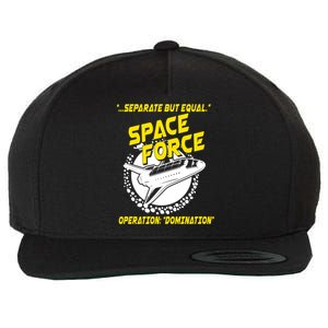 Space Force Operation Domination Wool Snapback Cap