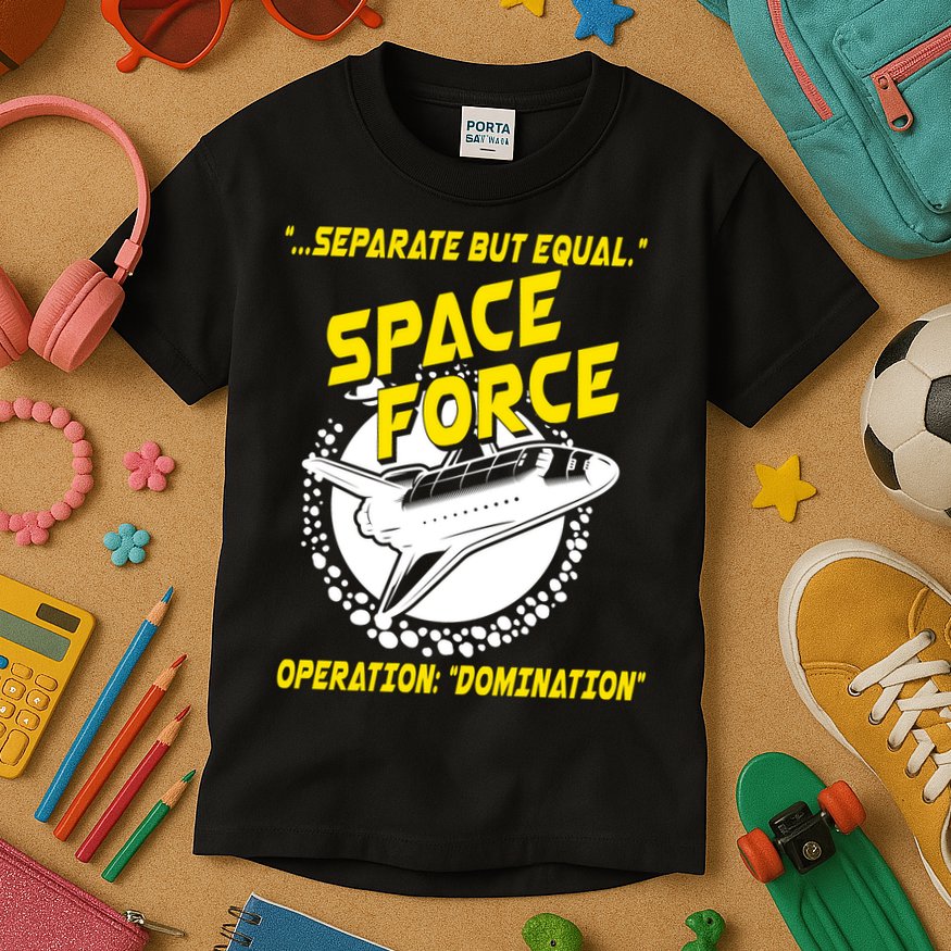 Space Force Operation Domination Kids T-Shirt