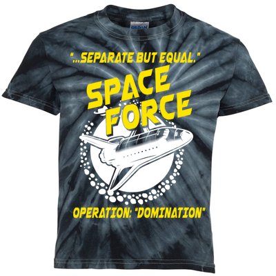 Space Force Operation Domination Kids Tie-Dye T-Shirt