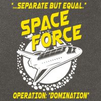 Space Force Operation Domination Cotton Canvas Backpack