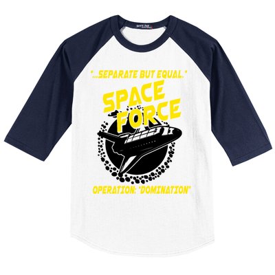 Space Force Operation Domination Baseball Sleeve Shirt