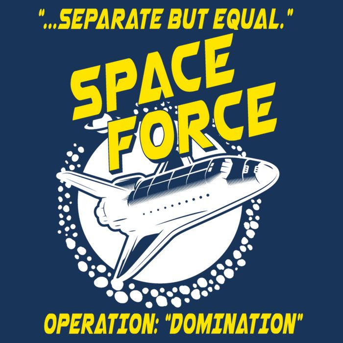 Space Force Operation Domination Infant Baby Jersey Bodysuit