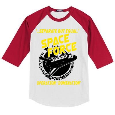 Space Force Operation Domination Kids Colorblock Raglan Jersey