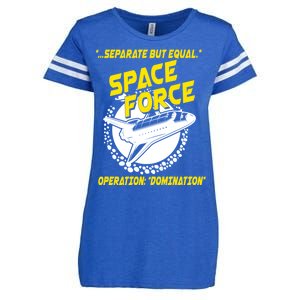 Space Force Operation Domination Enza Ladies Jersey Football T-Shirt