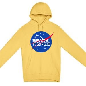 Space Force USA United States Logo Premium Pullover Hoodie