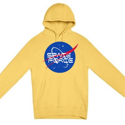 Space Force USA United States Logo Premium Pullover Hoodie