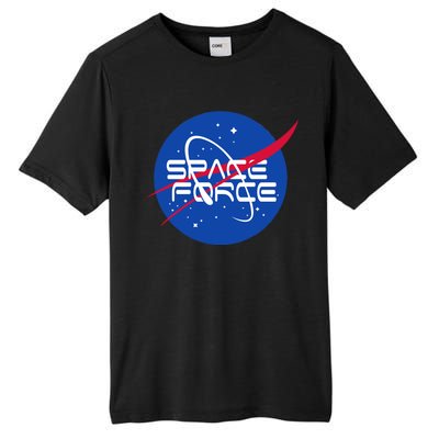 Space Force USA United States Logo Tall Fusion ChromaSoft Performance T-Shirt