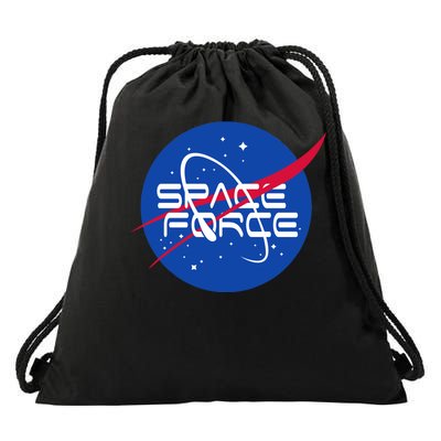 Space Force USA United States Logo Drawstring Bag