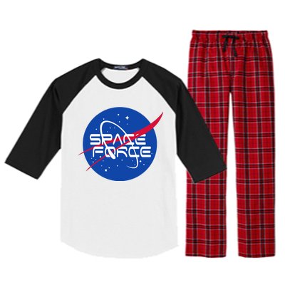 Space Force USA United States Logo Raglan Sleeve Pajama Set