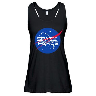 Space Force USA United States Logo Ladies Essential Flowy Tank