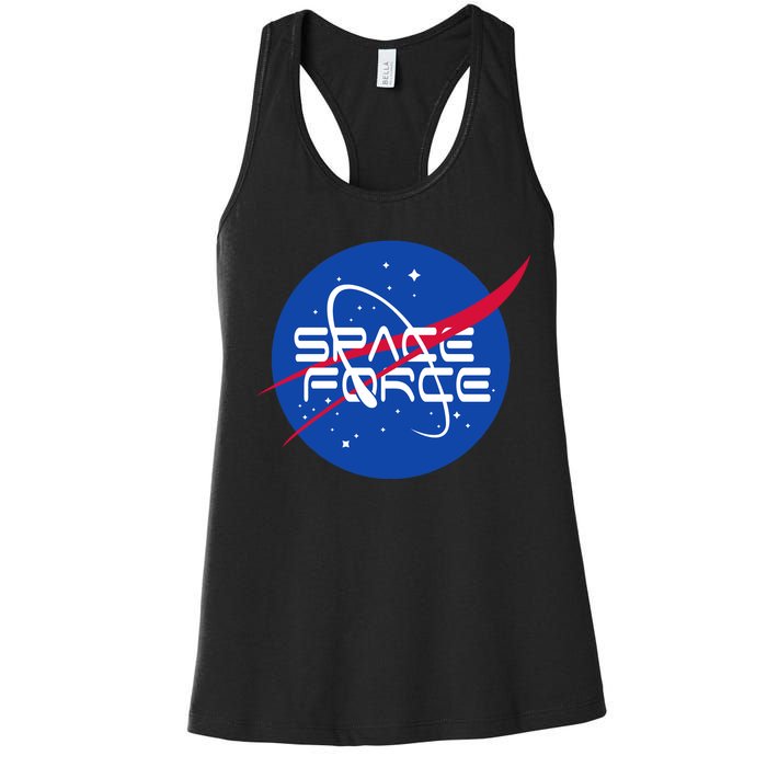 Space Force USA United States Logo Women's Racerback Tank