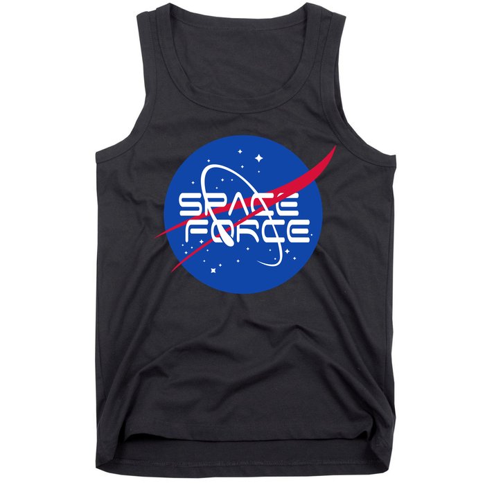 Space Force USA United States Logo Tank Top
