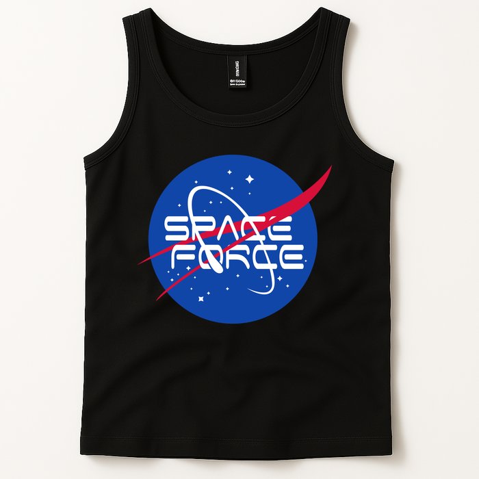 Space Force USA United States Logo Tank Top