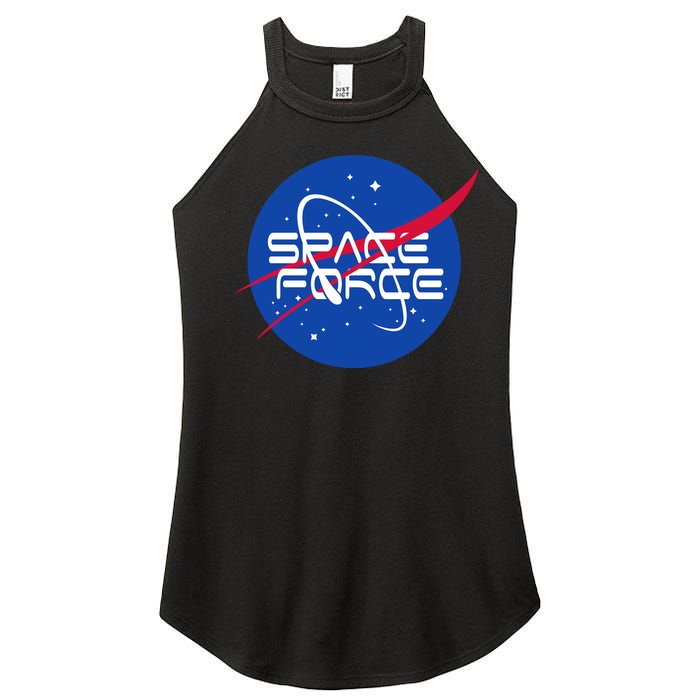 Space Force USA United States Logo Women's Perfect Tri Rocker Tank