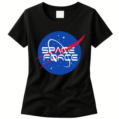 Space Force USA United States Logo Womens T-Shirt