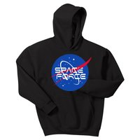 Space Force USA United States Logo Kids Hoodie