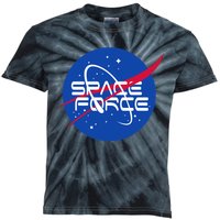 Space Force USA United States Logo Kids Tie-Dye T-Shirt