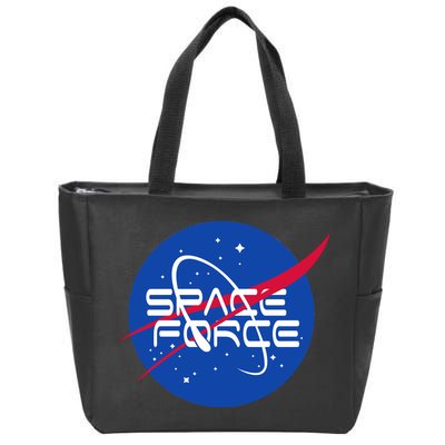 Space Force USA United States Logo Zip Tote Bag