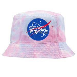 Space Force USA United States Logo Tie-Dyed Bucket Hat