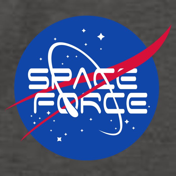 Space Force USA United States Logo Vector Backpack