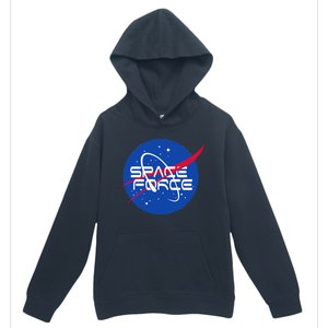 Space Force USA United States Logo Urban Pullover Hoodie