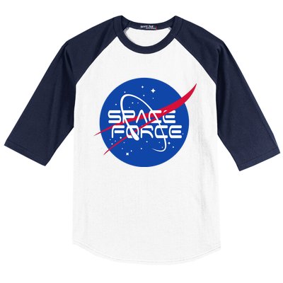 Space Force USA United States Logo Baseball Sleeve Shirt