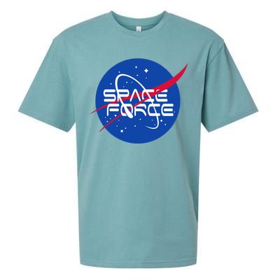 Space Force USA United States Logo Sueded Cloud Jersey T-Shirt