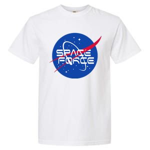 Space Force USA United States Logo Garment-Dyed Heavyweight T-Shirt