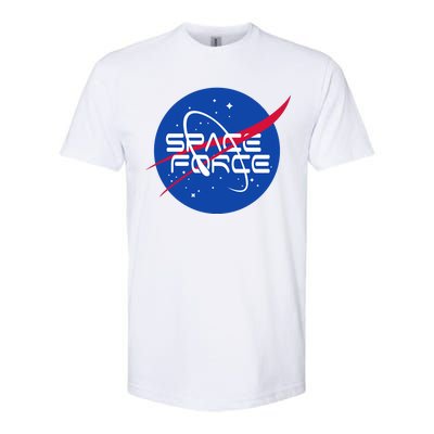 Space Force USA United States Logo Softstyle CVC T-Shirt