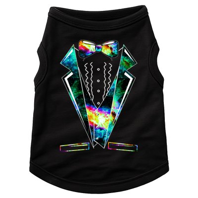 Space Galaxy Tuxedo Doggie Tank