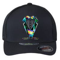 Space Galaxy Tuxedo Flexfit Unipanel Trucker Cap