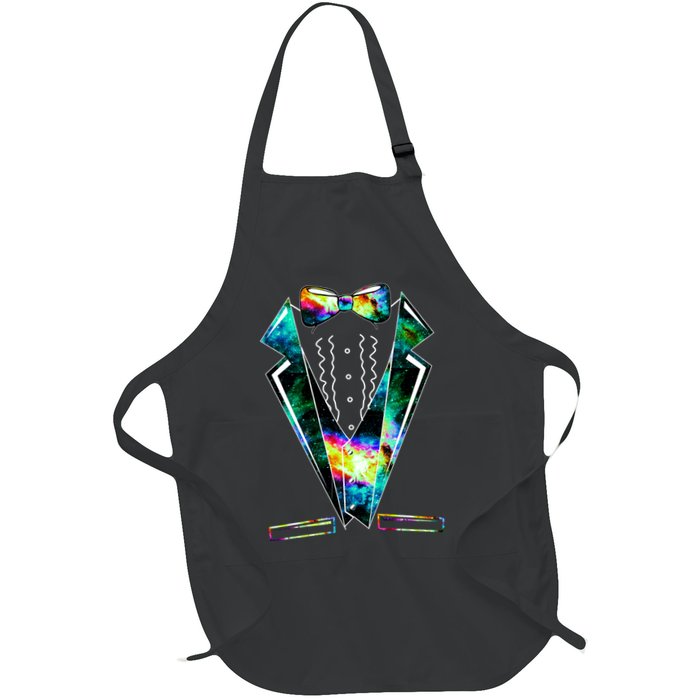 Space Galaxy Tuxedo Apron
