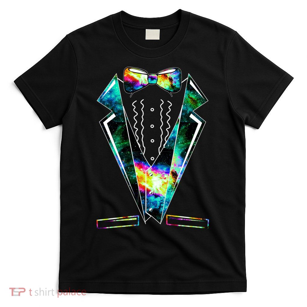 Space Galaxy Tuxedo T-Shirt