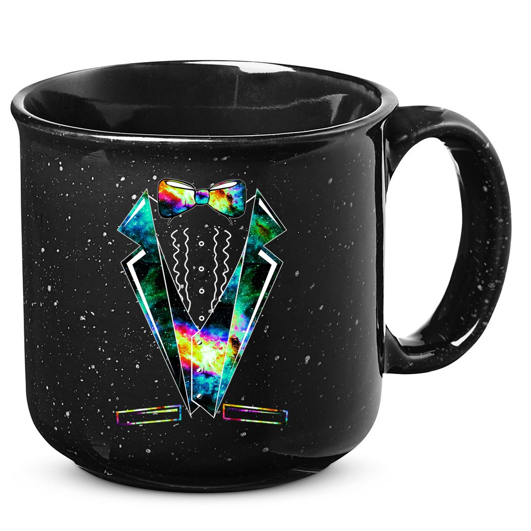 Space Galaxy Tuxedo 15oz Campfire Ceramic Mug