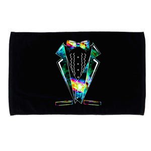 Space Galaxy Tuxedo Microfiber Hand Towel