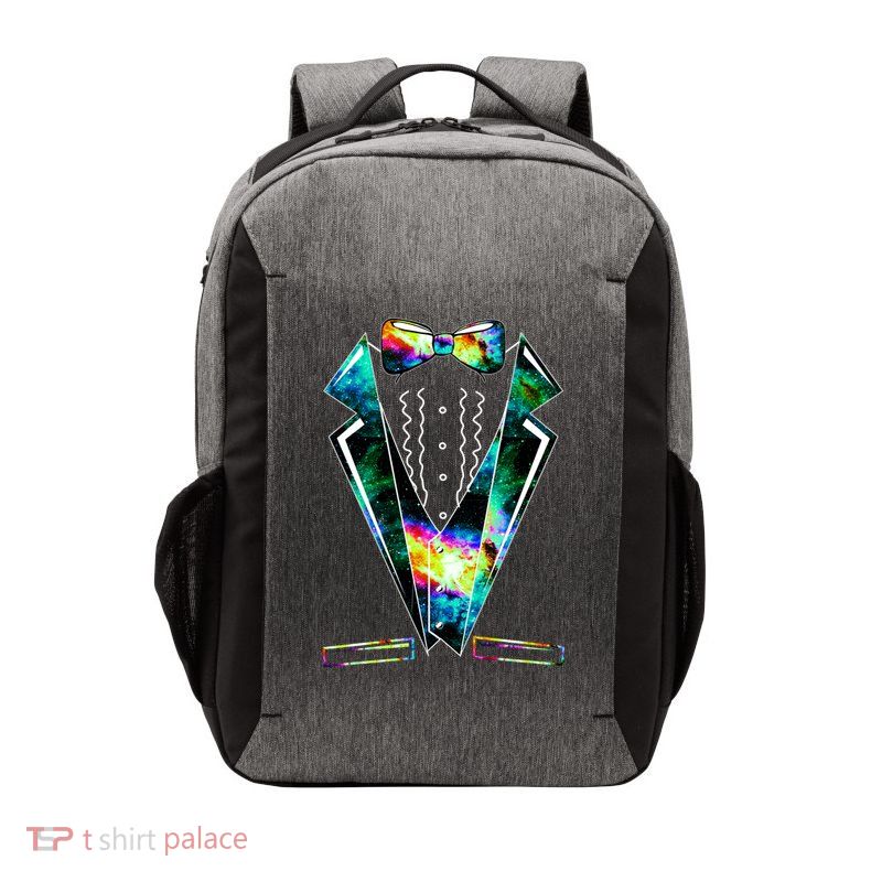 Space Galaxy Tuxedo Vector Backpack