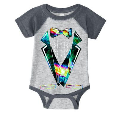 Space Galaxy Tuxedo Infant Baby Jersey Bodysuit