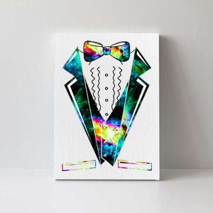 Space Galaxy Tuxedo Canvas