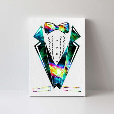 Space Galaxy Tuxedo Canvas