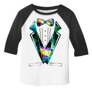 Space Galaxy Tuxedo Toddler Fine Jersey T-Shirt