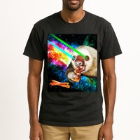 Space Hunger Dinner In Space Sloth Laser Pizza Tall T-Shirt