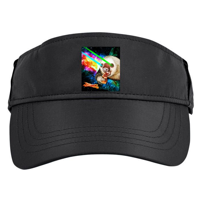 Space Hunger Dinner In Space Sloth Laser Pizza Adult Drive Performance Visor