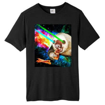 Space Hunger Dinner In Space Sloth Laser Pizza Tall Fusion ChromaSoft Performance T-Shirt